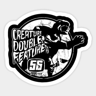 Creature Double Feature Tribute Sticker